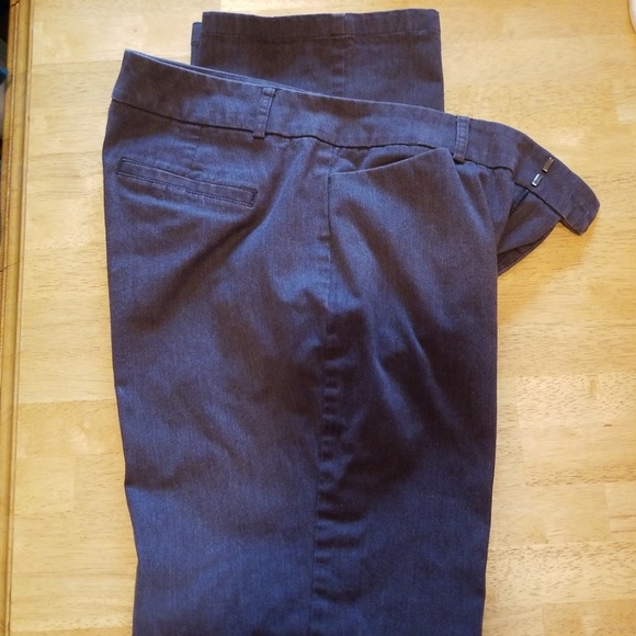 <Dockers> Women's Grey Metro Pants - Size 8 Long - Picture 5 of 8